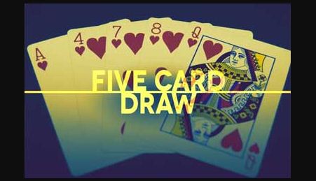 5 card draw poker hands